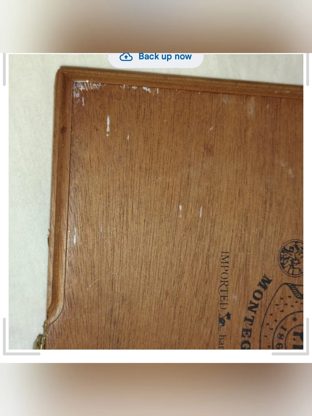 Macanudo Montego Y Cia Wooden Cigar Box - Brown 1971-1974